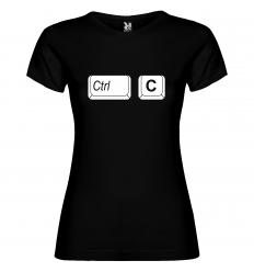 Dámské tričko pro rodinu CTRL+C (kopírovat)