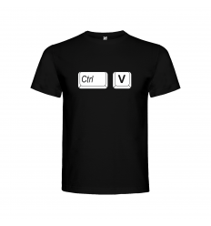 Chlapecké tričko pro rodinu CTRL+V (vložit)