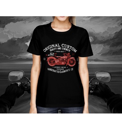 Dámské tričko pro motorkáře ORIGINAL CUSTOM