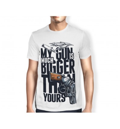 Pánské tričko My gun is much bigger then yours