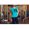 Dámské workout, fitness tričko NO PAIN NO GAIN