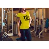 Dámské workout, fitness tričko NO PAIN NO GAIN